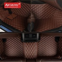 지프 악세사리 용품 패트리어트 리버티 체로키 풋 코체 카펫 MATIKOHI 자동차 바닥 매트, Two rows of five