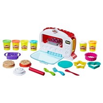 플레이도우 Play-Doh 주방 오븐 플레이 장난감 세트 3세 이상 조명 음향 효과 무독성 컬러, Oven