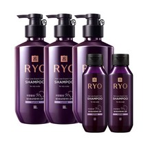 자양윤모 9ex 탈모전문케어 샴푸(지성)400ml 3입+증정, 9ex 탈모전문케어 샴푸(지성)400ml 3입