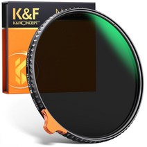 부속자재 건축 홈 개조 K F Concept-HD ND2 ND400 카메라 렌즈 필터 오렌지 퍼터 페이더 간편한 가변 조절 중립 밀도 82mm, 01 49mm