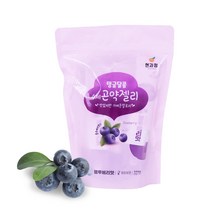 과일착즙 수제 곤약젤리 다이어트 간식, 딸기, 10개입, 50g