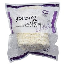 송림 업소용 (도매가격) 프리미엄 냉동 순살돈까스 도시락반찬 간편식 1.5kg 간편안주, 1팩