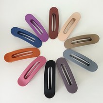 무광 큰 왕 일자 헤어집게핀 대형 올림머리핀 악어핀 BREMR110