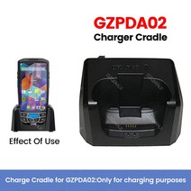 바코드 스캐너 인식 리더 GZPDA05 PDA 바코드 스캐너 전용 충전 크래들 핸드헬드 안드로이드 9.0 2G 16G, 02 GZPDA02Cradle_02 AU