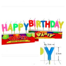 생일초 HAPPY BIRTHDAY 무지개생일초 생일파티초