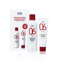 아모스 칼라포스 스타터 세트(샴푸 200g + 트리트먼트 100ml), 1세트