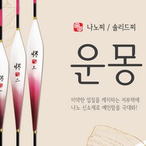 엠제이피싱 운몽 나노 솔리드 사선낚시 사선찌, 485mm(0.64푼0.24g)