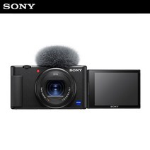 소니 공식대리점 하이앤드 브이로그 디지털 카메라 ZV-1 + GP-VPT2BT (블루투스 무선 슈팅그립 삼각대), 화이트