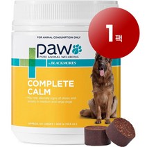 Blackmores 와와마켓 호주산 직송 Blackmores 블랙모어스 PAW 반려견용 종합 비타민 영양소 보충제 60개 300g 1팩