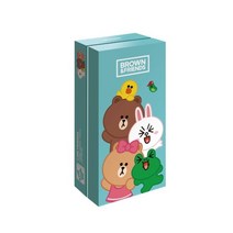 플라스틱 캔버스퍼즐 브라운앤프렌즈 모두함께 120PCS