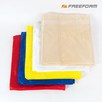 프리폼 천막벽면 천막가림막 천막바람막이 옆면, 1면씩 3M 투명 베이지