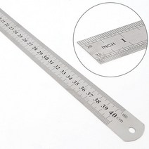 건축과 모형 컷팅용 40cm 스틸자 제도자 철자 쇠자 컷팅자