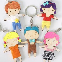 [펠트친구]우드 걱정인형만들기(5개)