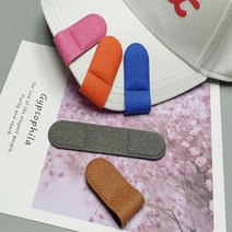 양면 자석 클립 햇클립 볼마커 홀더 5종, 무광 갈색