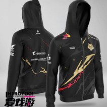 G2 유니폼 후드 집업 자켓 바람막이 점퍼 저지 롤 LOL 리그오브레전드 팬 매니아 게임 굿즈 선물