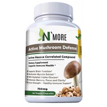 Nmore 엔모어 AHCC 표고버섯균사체 Active Mushroom Defense 750mg 60정