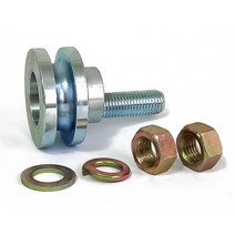 한국캐스터 크랭크로라 철 HC-KRS M16x115 판넬 롤러, 1개