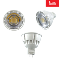 롱 코스모스 LED MR16 12V 7.5W COB 타입 전구색 주백색 주광색 할로겐 MR 램프 대체형 전구, 전구색 (노을 빛 주황색)