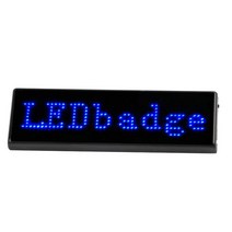 LED 전광판 스포츠 식당 커피숍 다용도 간판 블루투스 이름 배지, 푸른
