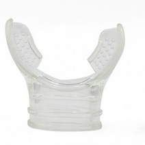 스킨스쿠버스쿠버 다이빙 스노클 마우스 피스 바이트 레귤레이터 PVC 교체 액세서리 무독성 장비, 01 transparent