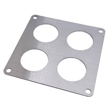 모토일렉트론 매립형 원형 USB소켓 시가소켓 볼트메타 4종 방우형 시거소켓, 사각-스텐 4홀판