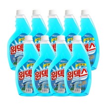 존슨 윈덱스 유리세정제 교체용, 660ml, 9개