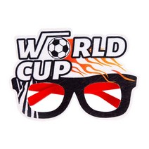 축구고글Funny Party Dress Eyeglasses Decorations For Football Match Wearing Soccer Trophy Themed Fan, 02 B