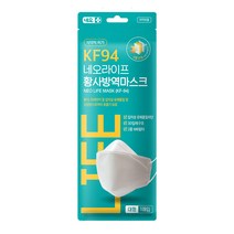 네오 네오라이프 황사 방역 마스크 성인용 KF94, 1개입, 100개