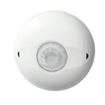 Leviton OSC15-RIW PIR 360도 상업용 등급 1500제곱미터 범위 자체 조정 천장 마운트 점유 센서 트루 화이트