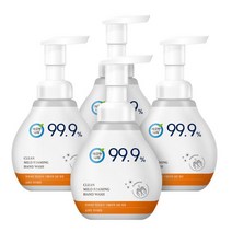 깨끗한나라 클린 마일드 핸드워시 한라봉향 250ml x 4개, 핸드워시 250ml x 4개