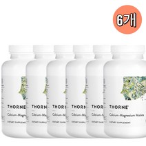 쏜리서치 칼슘 마그네슘 말레이트 캡슐 240정 6개