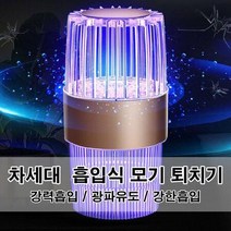 침실 캠핑 낚시 필수품 모기 잡는 트랩 포충기, 브라운