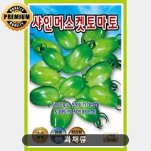 과채류 씨앗/토마토 샤인머스켓(그린) 10립/대추토마토, 1개