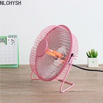 열풍기 휴대용 전기 히터 220V 미니 홈 팬 핸디 사무실 데스크탑 난방 200W 빠른 열 온도 조절기, 02 분홍색_02 6 inch_01 EU