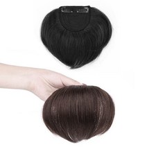 남자부분가발 엠자 커버 머리숱많아지는법 붙임머리, 1, 다크브라운_onesize