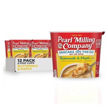 Pearl Milling Company Aunt Jemima 펄밀링컴퍼니 팬 케이크 컵 메이플 시럽 믹서 2.11oz 언트제미마