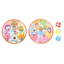 유아 찍찍이공 던지기판 다트놀이 장난감 유아체육 교구 4세 가정용 다트던지기 대근육장난감