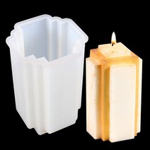 양초 금형 diy 크리스탈 에폭시 수지 립스틱 꽃 다이아몬드 향기로운 테이블 거울 실리콘, 한개옵션1, 01 60-870