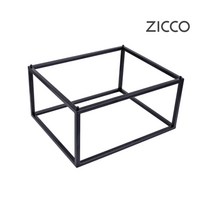 ZICCO 지코 멜라민 화이트 마블 느낌 플레이팅 트레이 스탠드 초밥 스시 홈 카페 베이커리 진열 치즈보드 식기, 1개, 10)높은 직사각 스탠드 중형 2호