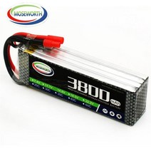 MOSEWORTH-RC 드론 리포 배터리 4s 14.8v 3800mah 30C MAX 60C RC 비행기 자동차용, 05 EC5