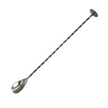 새로운 품질의 스테인레스 스틸 칵테일 바 나선형 패턴 음료 셰이커 Muddler Stirrer 트위스트 혼합 스푼, 02 1pc random