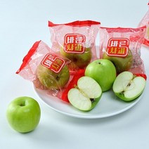 착한식탁 바른 세척 아오리 사과 2kg 소과, 1개