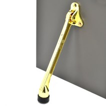 BS-304-1-BRASS 고급 도어스토퍼 BENTUS 도어스톱 충격방지 쿠션 방문 현관문 사무실문, 단품