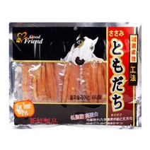 굿프랜드 도모다찌 일자슬라이스 380g x 4개 애견간식 강아지간식, 닭가슴살, 4개입