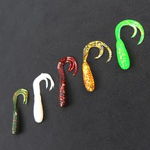 단일코리아 나루터 2.5인치웜 C테일 배스웜 다운샷웜 NO34~NO38, 나루터 2.5인치웜 NO36(20개입)