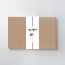 포장띠지(종이 카네이션 어버이날 스승의날) 60매