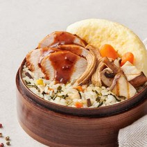 맛있닭 NEW 더담은 닭가슴살 도시락 5팩 / 헬스 식단 간편, 2.부지깽이나물 볼 (5팩)