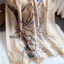 분위기 여신 쁘띠 실크 스카프 미니 대형 정사각형 여성 방도 까레 울 머플러 명품스타일 스카프 레터링 도트 체크 방도 트윌리 29