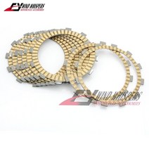 마찰 클러치 디스크 플레이트 세트 8 개 야마하 FJ 1100 1984-1985 A, 02 Paper base Set