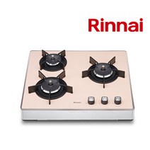 린나이 컬러 빌트인 가스렌지 쿡탑 220V전기코드식 RBR-PF3040P, LPG, 3041(건전지식)낮은스탠드